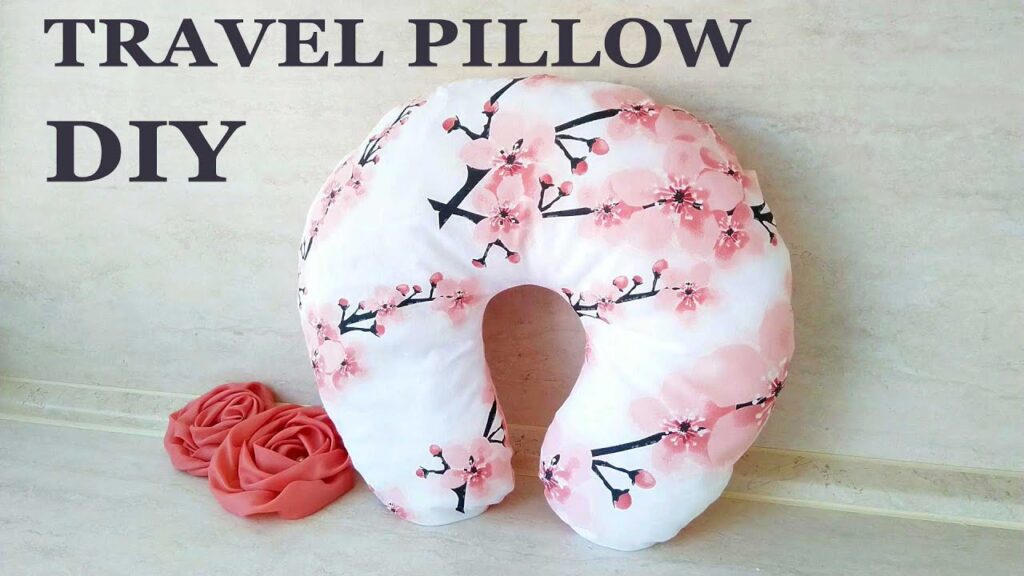 DIY Travel Pillow | How to Make Neck Pillow